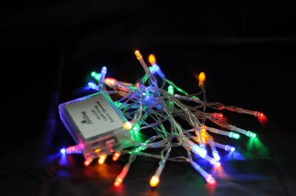 Karlling Battery Operated Multicolor 40 LED Fairy Light String Wedding Party Xmas Party Decorations