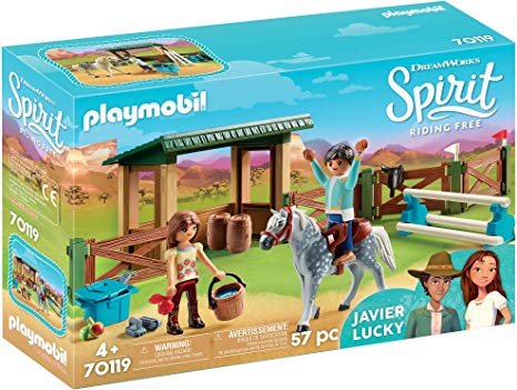 Playmobil Spirit Riding Free Riding Arena with Lucky & Javier