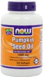 Now Foods Pumpkin Seed Oil 1000mg Soft-gels 100-Count