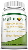 Digestive Enzymes  Pre and Probiotics The Best 3 in 1 Formula To Increase Healthy Gut Flora 60 Easy to Swallow 100 All Natural Capsules Improve Overall Health And Immune System