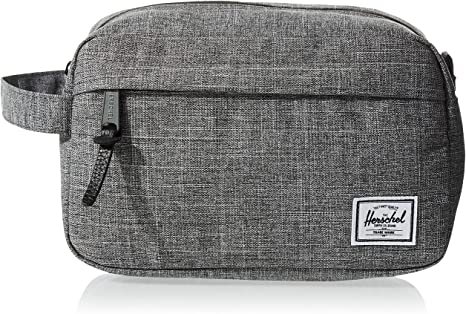 Herschel Supply Co. Chapter Travel Kit, Raven Crosshatch, One Size