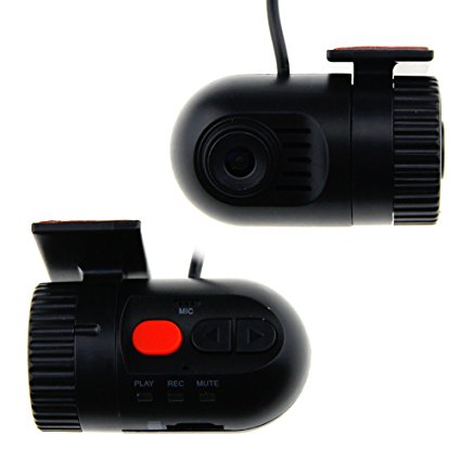 AUBBC Small 1080P HD Mini Car DVR G-Sensor Video Recorder Vehicle Dash Camera Camcorder with 16GB Micro SD Card