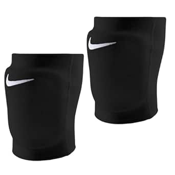 Nike Premium Dri-Fit Knee Pads (1 Pair), Essential/Streak/Varsity, Cushioning/Sweat-wicking/Unisex (Essential Black - XS/S)