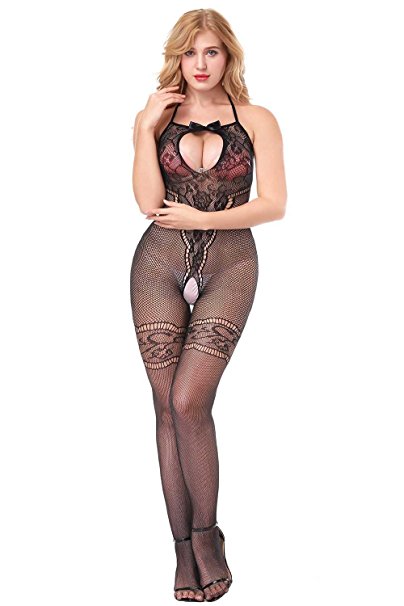 Shmimy Sexy Lingerie Bodystockings Babydoll Fishnet Crotchless Bodysuits For Women