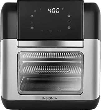 Insignia - 10 Qt. Digital Air Fryer Oven - Stainless Steel