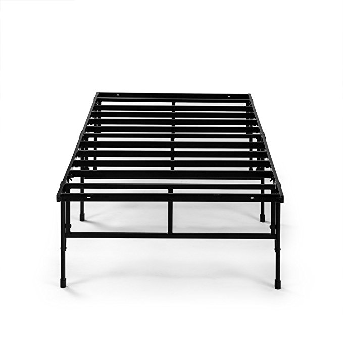 Zinus 14 Inch Easy To Assemble SmartBase Mattress Foundation in Narrow Twin/Cot size/Platform Bed Frame/Box Spring Replacement