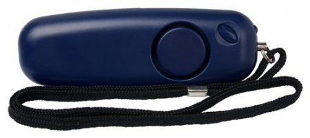 Vigilant 130 dB Personal RapeJoggerStudent Emergency Alarm with LED Light and Included AAA Batteries PPS8B Blue