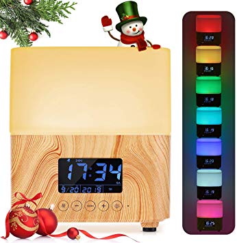 Essential Oil Diffuser Y.F.M 300ml Aromatherapy Fragrant Oil Vaporizer Humidifier, Purifies Air 7 LED Colors Timer and Waterless Auto-Off Switch for Kids Adults Home Yoga Spa Office Bedroom Baby Room