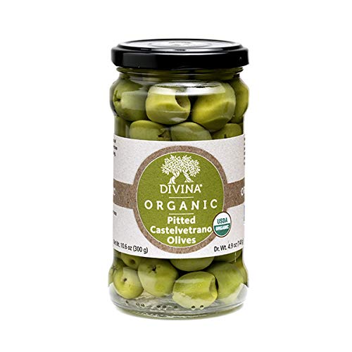 Divina Organic Pitted Castelvetrano Olives, 4.9 Oz.