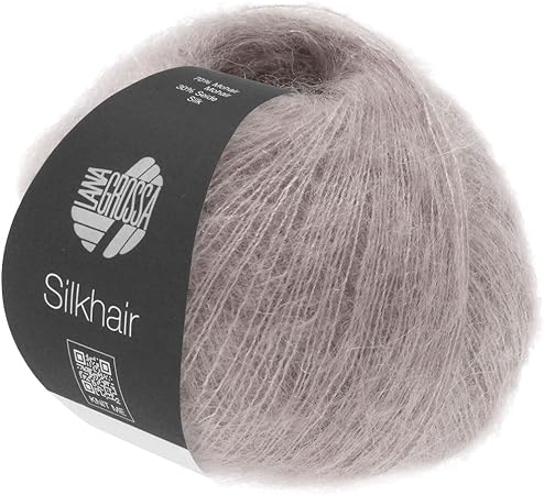 Lana Grossa Silkhair, 35 Taupe Yarn