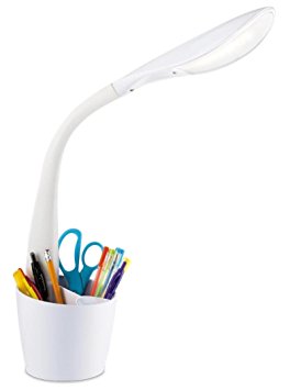 OttLite A1200C Led Desk Space Organizer WHT