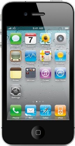 Apple iPhone 4 8GB Unlocked- Black