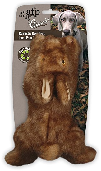All for Paws Classic Brown Rabbit Pet Toys