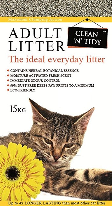 Clean-n-Tidy Adult Everyday Cat Litter, 15 Kg