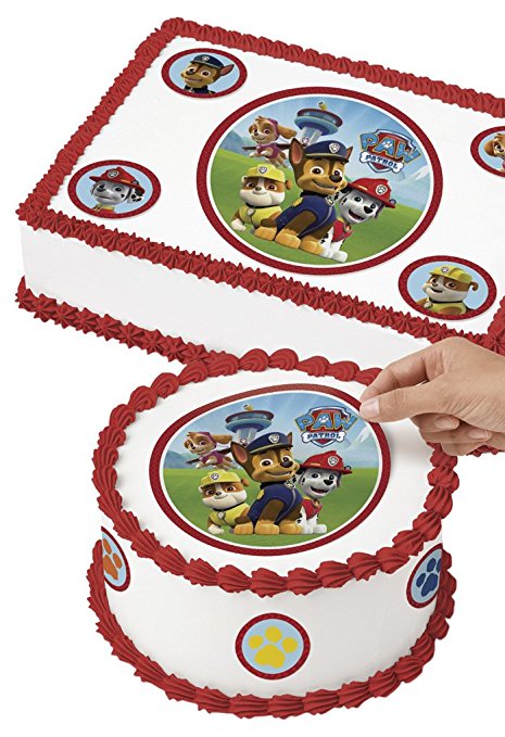 Wilton 710-7910 PAW Patrol Edible Images Cake Decorating Kit, Multicolor