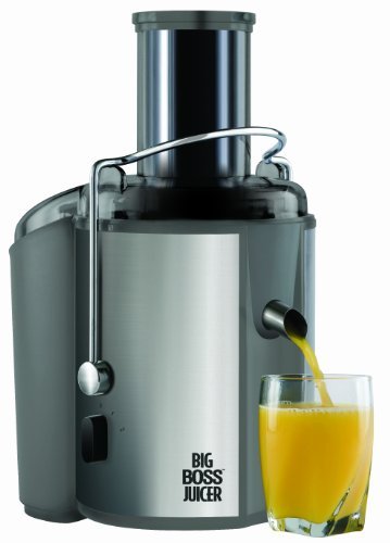 Big Boss 700-Watt Juicer, 18,000 RPM Wide Mouth & Vegetable Juice Extractor- Stainless Steel by Big Boss