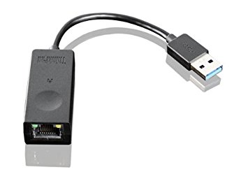 Lenovo 4X90E51405 Thinkpad USB 3.0 Ethernet Adapter for Compatible Lenovo Models