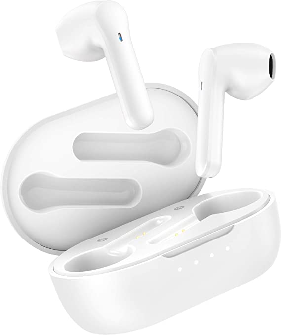 Wireless Earbuds, Mpow MX3 Bluetooth Earbuds in Ear w/Wireless Charging Case/USB-C, Wireless Earphones Hi-Fi Stereo Sound, Bluetooth 5.0 Headphones w/Mic, Touch Control/25H/IPX7 for Sports/Work/3 Mode