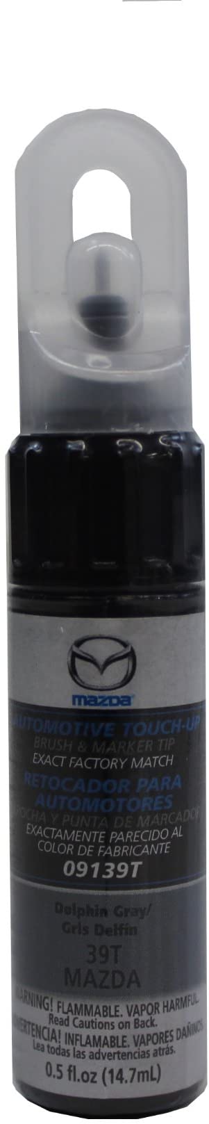 Genuine Mazda Fluid Dolphin Gray 0000-92-39T Touch-Up Paint - 1/3 ounce