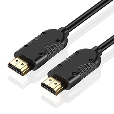 TNP HDMI Cable (82ft) Support HDMI 2.0 Ultra HD 4K 60Hz HDR ARC HDCP2.2 3D High Speed Extension Long Cord Wire Fiber Optic 18Gbps Subsampling 4:4:4/4:2:2/4:2:0 For PS4 Xbox & Apple TV HDTV Projector