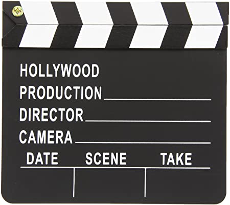 Amscan 348715 Hollywood Director's Party Clapboard, 7" x 8", 1 piece