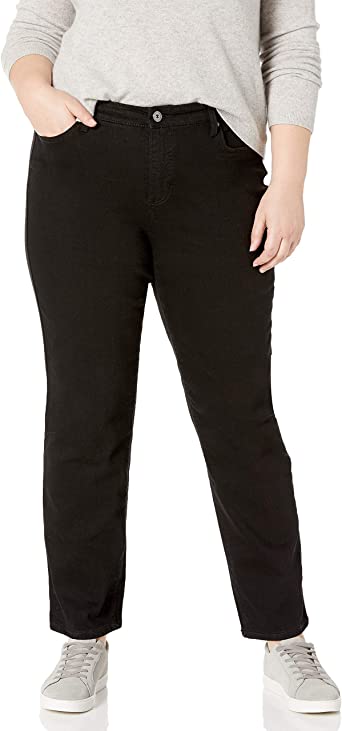 Gloria Vanderbilt Women's Plus Size Mandie Signature Fit 5 Pocket Jean