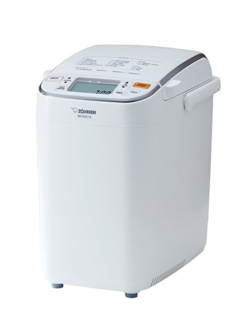 Zojirushi BB-SSC10 Home Bakery Maestro Breadmaker, Premium White