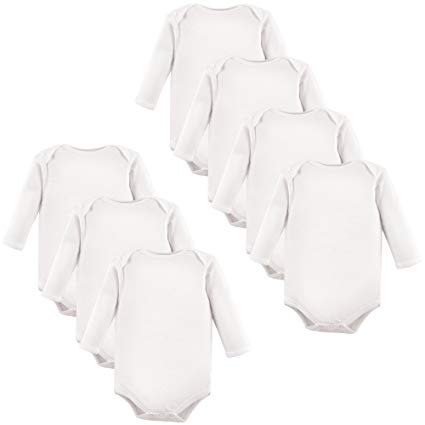 Luvable Friends Unisex Baby Long-Sleeve Bodysuits