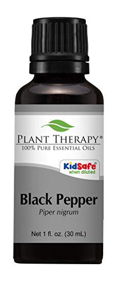 Plant Therapy Black Pepper Essential Oil. 100% Pure, Undiluted, Therapeutic Grade. 30 mL (1 Ounce).