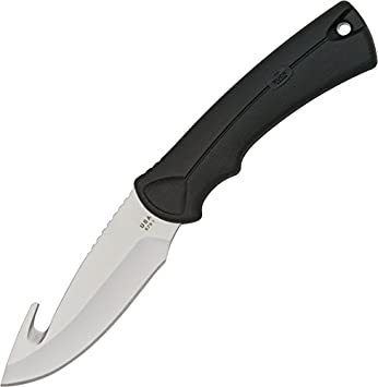 Buck Knives 679 BuckLite MAX Large Guthook Fixed Blade Knife with Heavy-Duty Nylon Sheath
