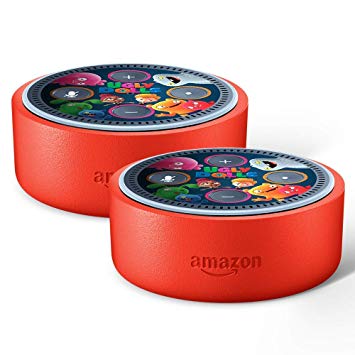 Echo Dot Kids Edition (2-pack). Comes with two UglyDolls skins