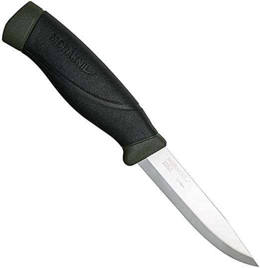 Morakniv Companion Heavy Duty Knife with Sandvik Carbon Steel Blade, 0.125/4.1-Inch