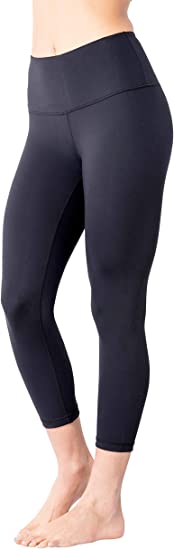 Yogalicious High Waist Ultra Soft Lightweight Capris - High Rise Yoga Pants