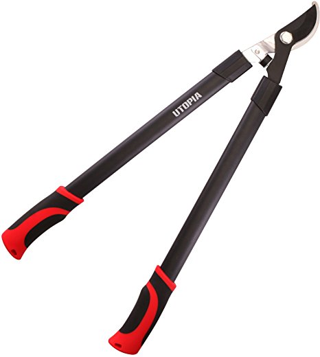 Premium Garden Lopper - 26" Length - High Carbon Steel - Rust Resistant - by Utopia Home