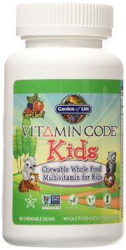 Garden of Life Vitamin Code Kids 60 Chewable