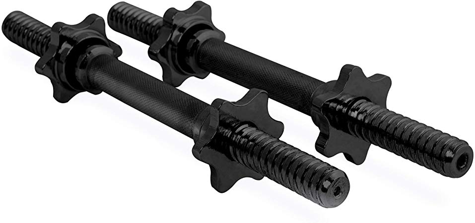 CAP Barbell 14" Standard Threaded Dumbbell Handle, Pair or Single, Multiple Colors