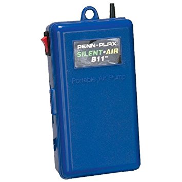 Penn-Plax Silent Air B11 Battery Operated Air Pump