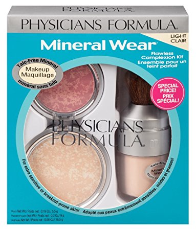 Physicians Formula Mineral Wear Flawless Complexion Kit,  Light