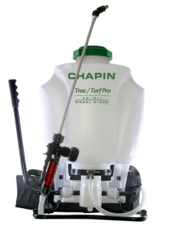 Chapin 61900 4-Gallon TreeTurf Pro Commercial Backpack Sprayer with Stainless Steel Wand
