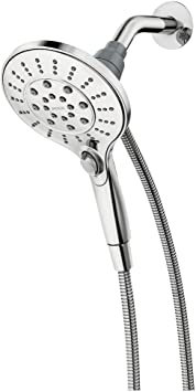 Moen 26112 Engage Magnetix Six-Function 5.5-Inch Handheld Showerhead with Magnetic Docking System, Chrome