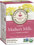 Traditional Medicinals Organic Mothers Milk Tea 16 Tea Bags Pack of 6