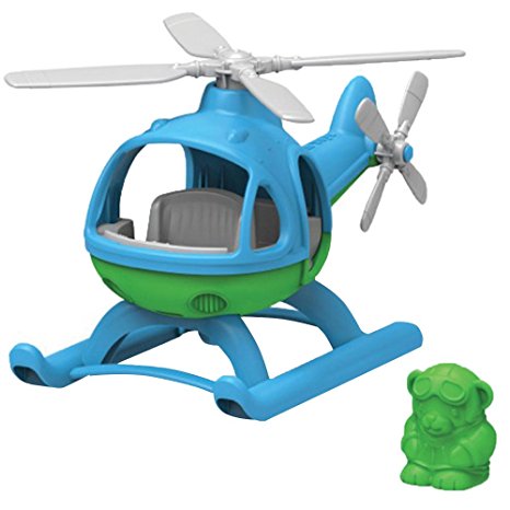 Green Toys Helicopter, Blue/Green