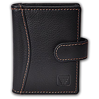 Fashion Freak Leather Black Credit Card Case
