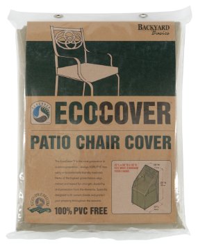 Mr. Bar-B-Q Backyard Basics Eco-Cover PVC Free Premium Patio Chair Cover