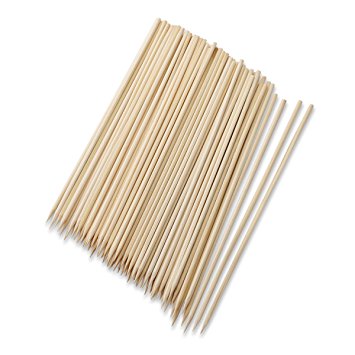 Farberware BBQ Bamboo Skewers, 100 Count, 8-Inch, Natural