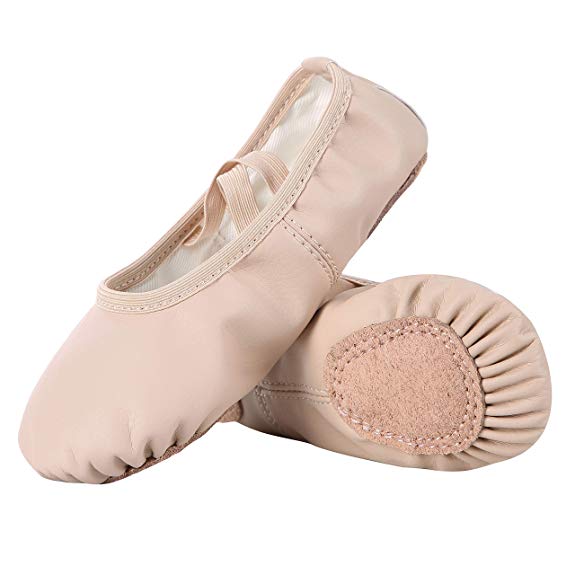 Dynadans Soft Leather Ballet Shoes/Ballet Slippers/Dance Shoes (Toddler/Little/Big Kid/Women) …