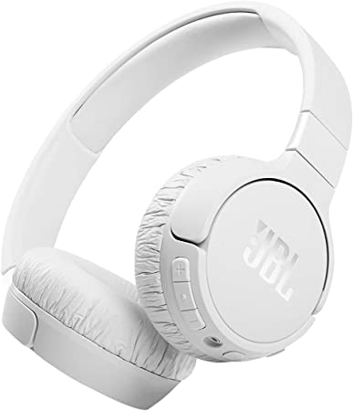 JBL Tune 660NC - Wireless, On-Ear, Active Noise-Cancelling Bluetooth Headphones - White