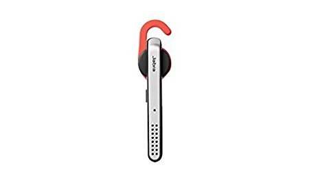 Jabra Stealth Bluetooth Headset (Grey-Red-Black)