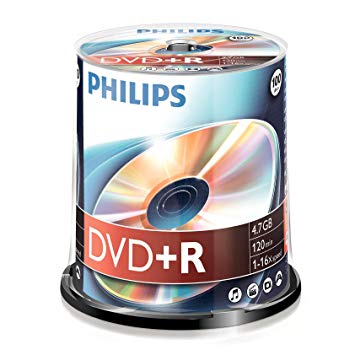 Philips DR4S6B00F - DVD R x 100 - 4.7 GB