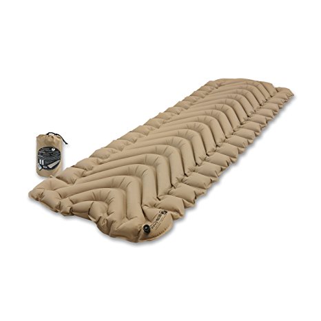 Klymit Insulated Static V Sleeping Pad, RECON, Coyote-Sand